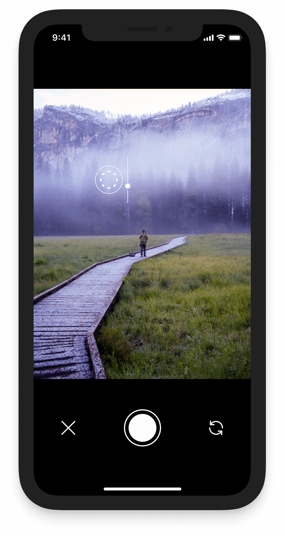 Photo of the capture reading screen in Lghtmtr